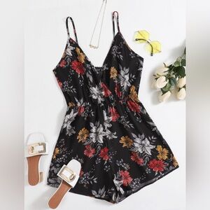 FLORAL ROMPER